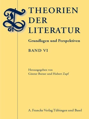 cover image of Theorien der Literatur VI
